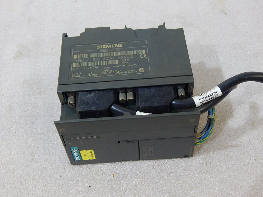 Siemens 6ES7361-3CA01-0AA0 used // 6ES7 361-3CA01-0AA0