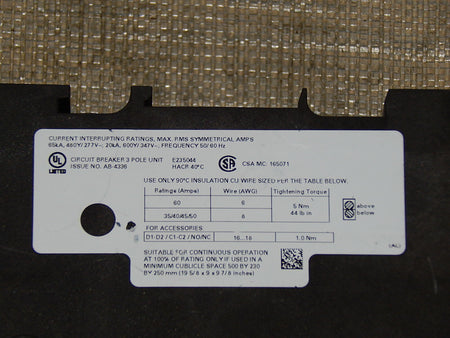  SIEMENS 3RV1742-5JD10 // 3RV1 742-5JD10 Leistungsschalter used