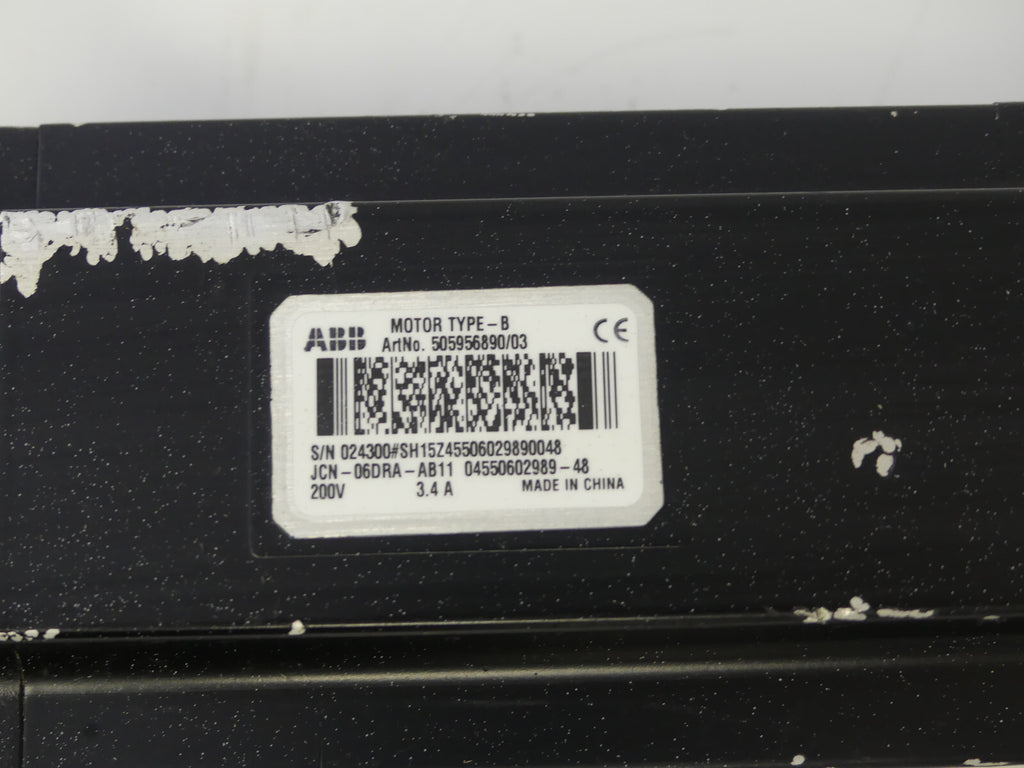 ABB JCN-06DRA-AB11 Servomotor Type-B