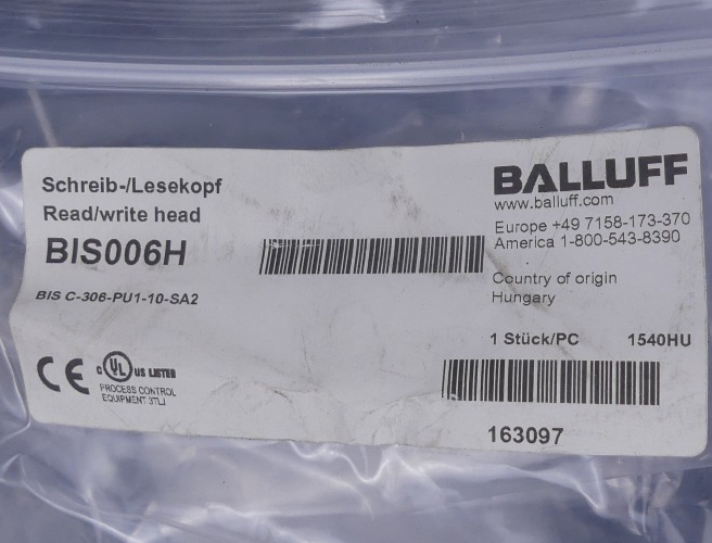 Balluff Schreib/Lesekopf BIS006H