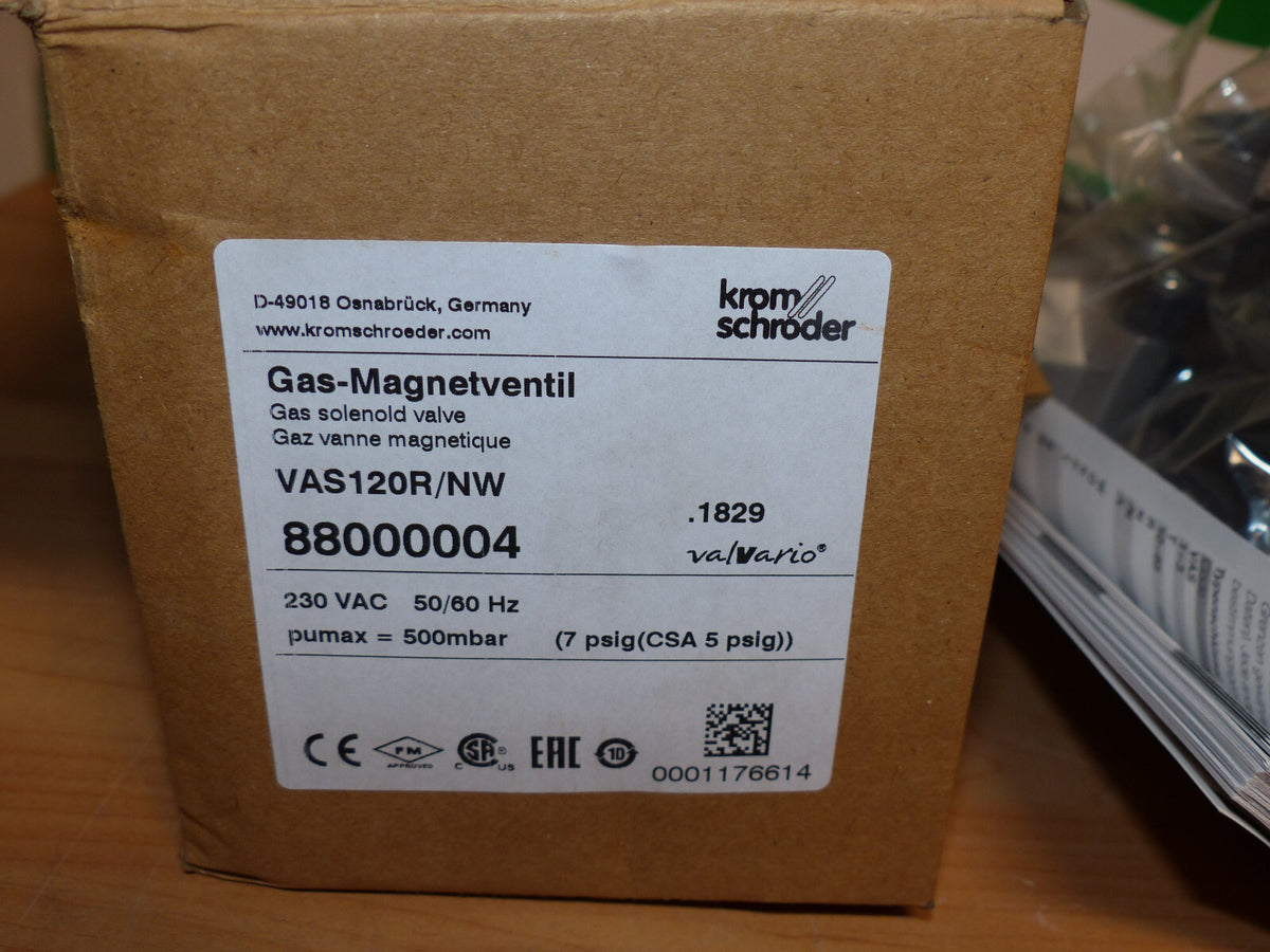krom schröder, Gas Regler mit Magnetventil VAD120R / NW s.Bilder