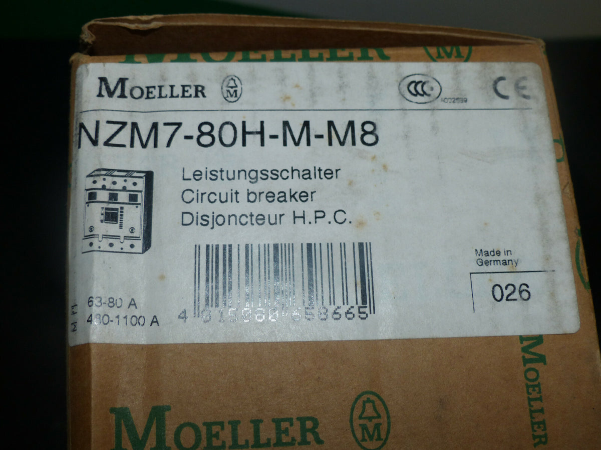 Moeller NZM7-80H-M-M8 s. Bilder