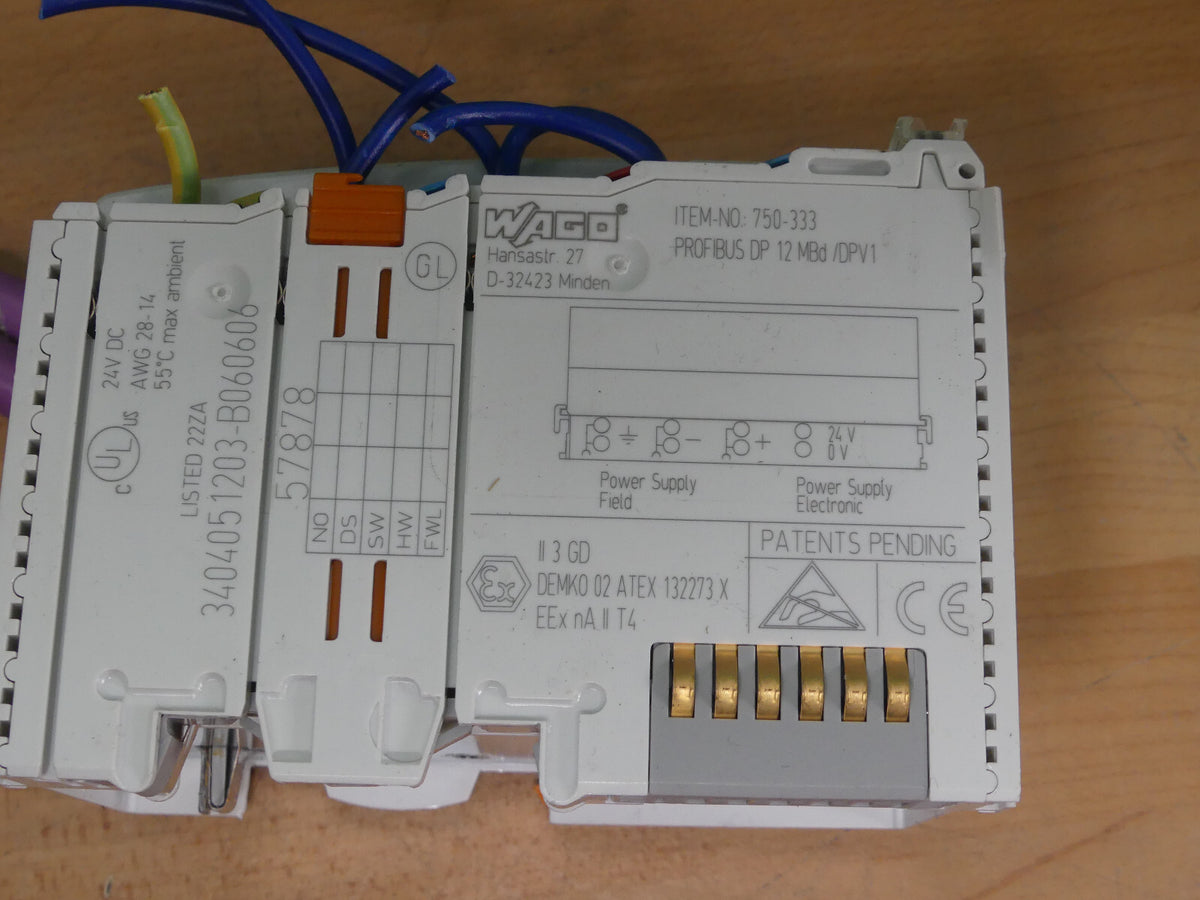 WAGO Feldbuskoppler 750-333   Gebraucht