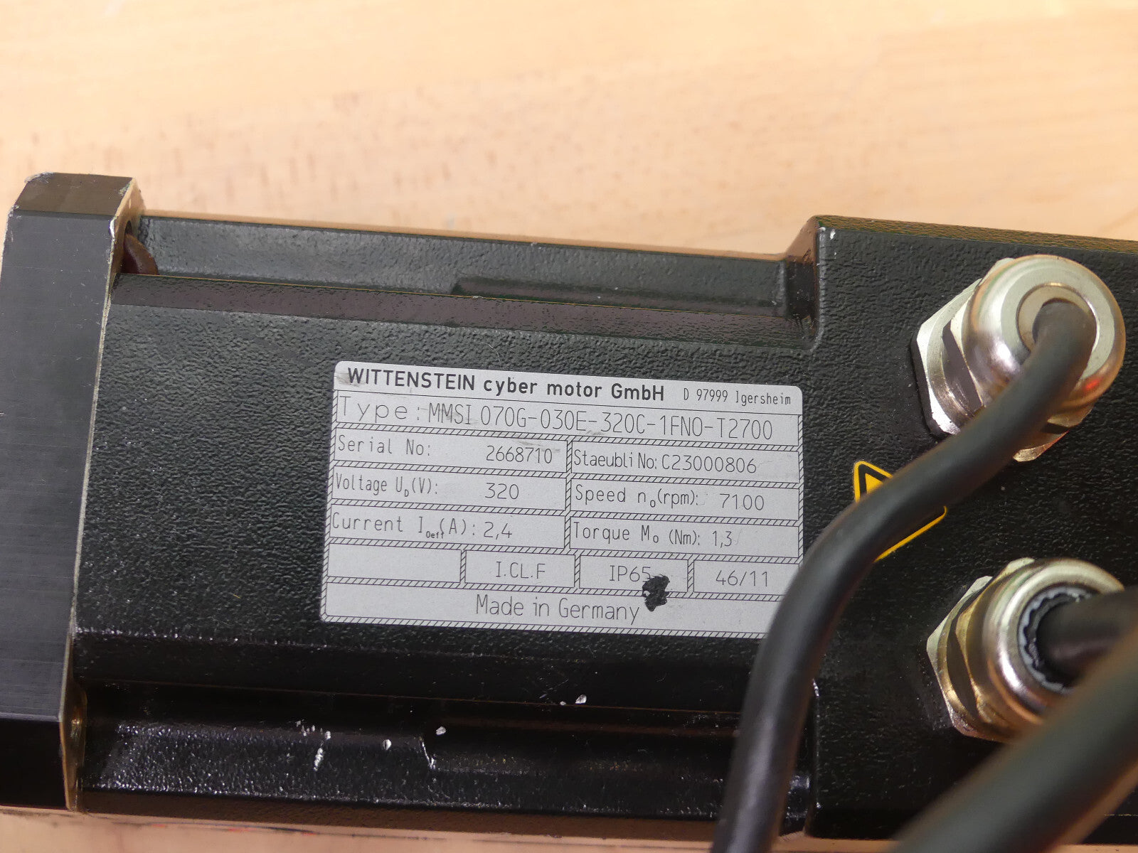 Wittenstein MSSI 070G-030E-320C-1FN0-T2700