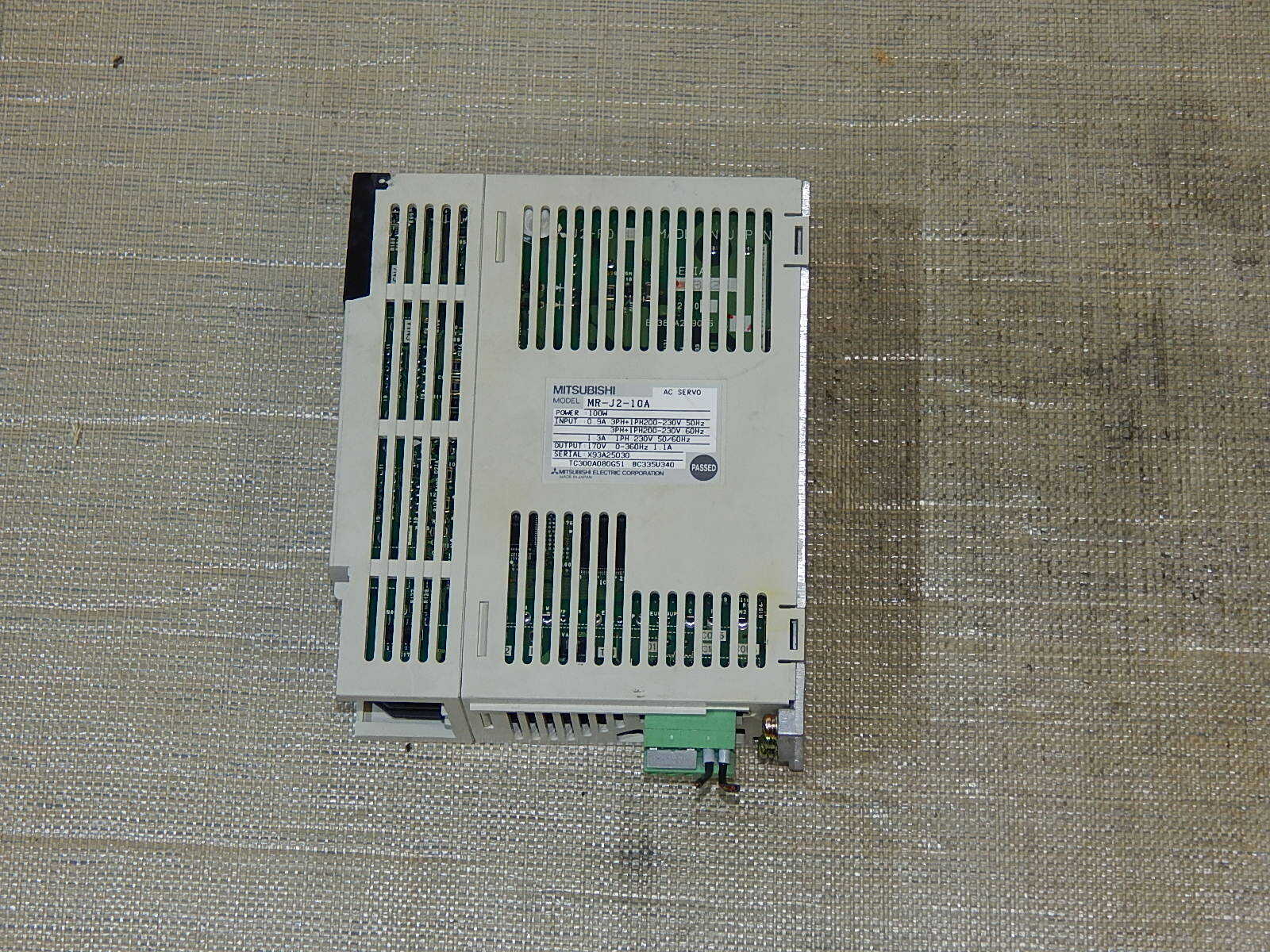   Mitsubishi MR-J2-10A used Ohne dekel s.Bilder