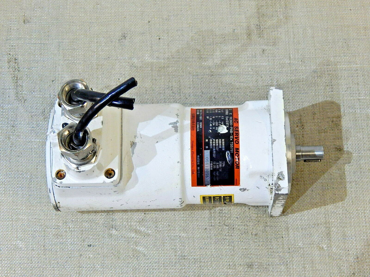 Sinano Elektrik AC Servomotor,10CB20-PAB-1Ex  TS5791 Used
