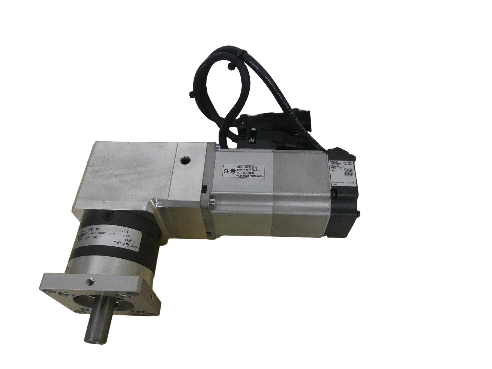 REXROTH MSM031B-0300-NN-M0-CH1 + NEUGART WPLE 60 i=8