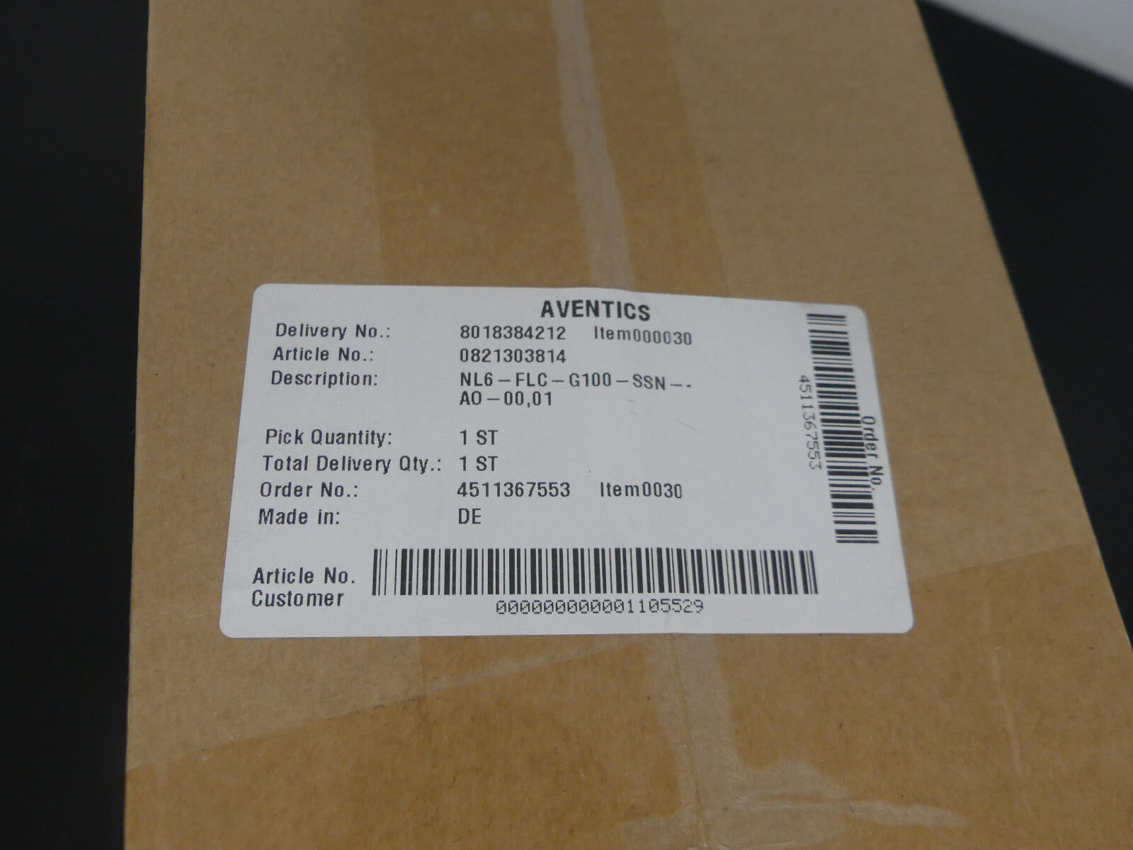 aventics nl6-flc-g100-ssn-ao-00,01   0821303814