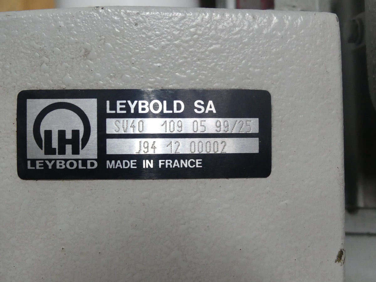 Leybold sv40 109 05 99/25 vakuumpumpe s.Bilder