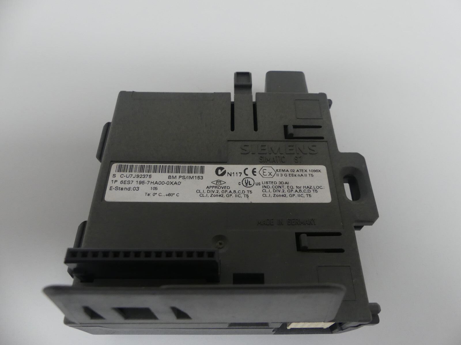 Siemens Simatic S7 6ES7 195-7HA00-0XA0