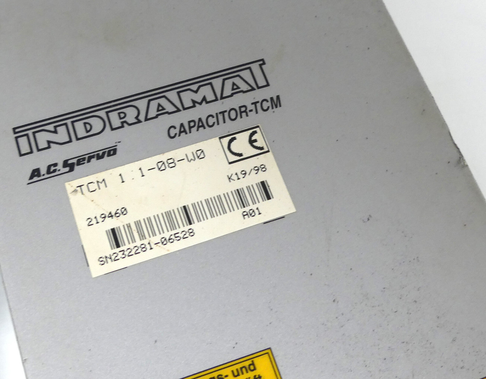 Indramat TCM 1.1-08-W0