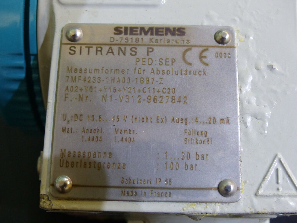 Siemens 7MF4233-1HA00-1BB7-Z