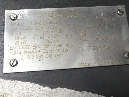 SIEMENS 1PH6137-4NG46-Z
