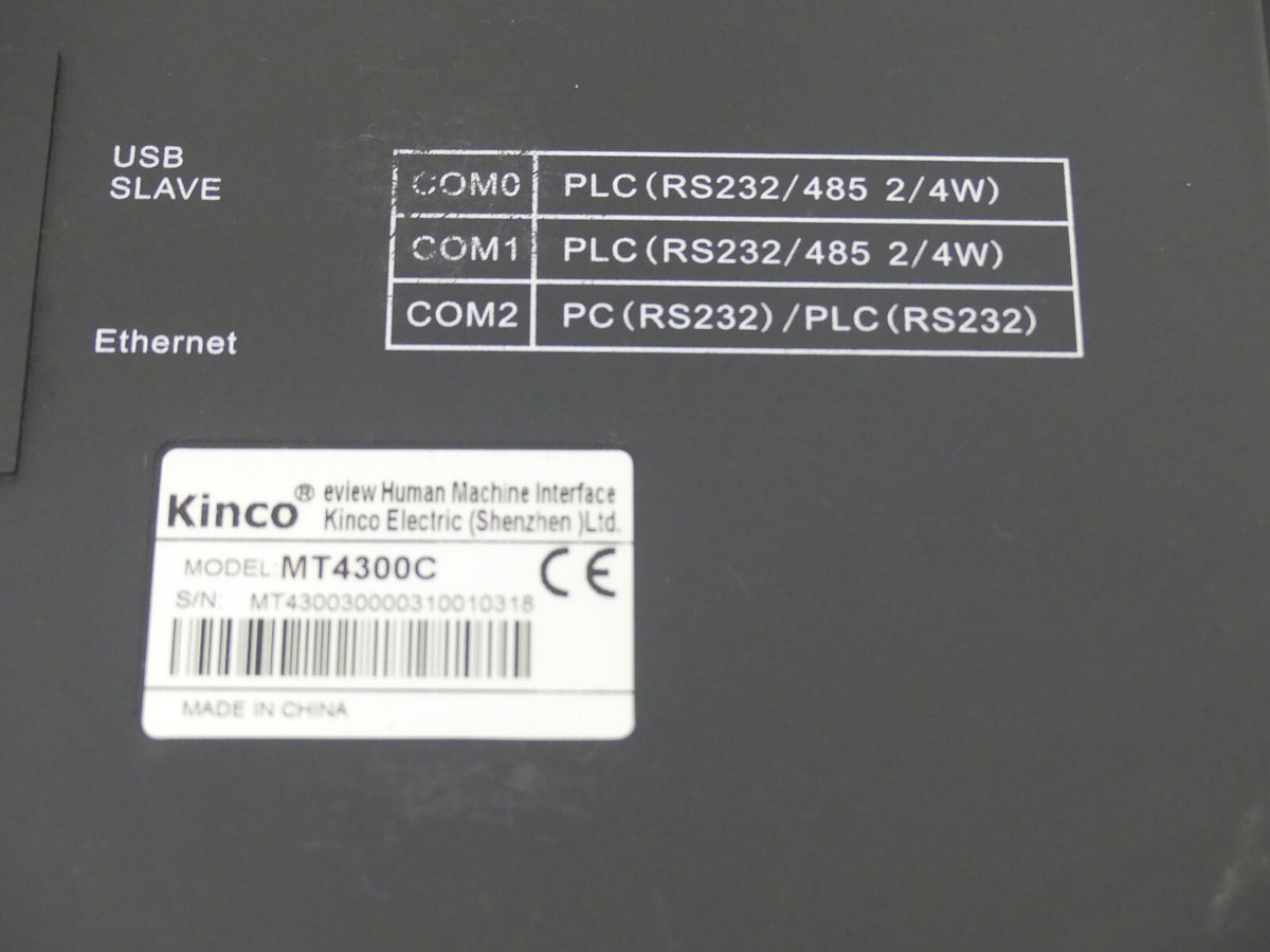 Kinco MT4300C HMI Touchscreen