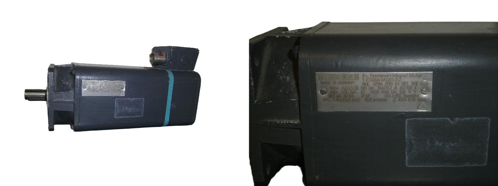 Siemens Permanent Magnet Motor 1FT5064-0AG01-2-Z