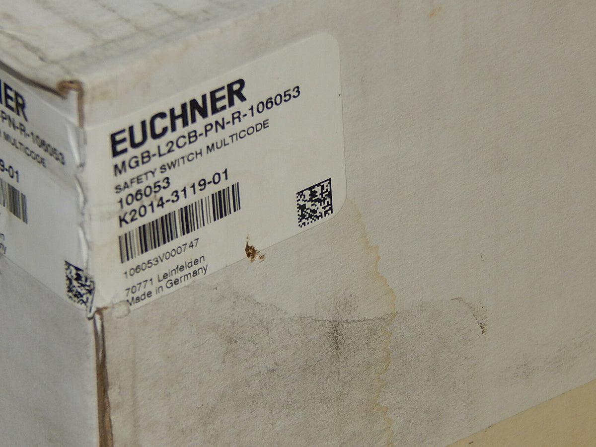  EUCHNER MGB-L2CB-PN-R-106053 //Safety Switch Multicode K2014-3119-01 New