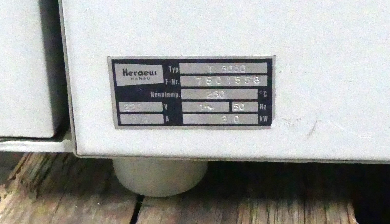 Heraeus T5050