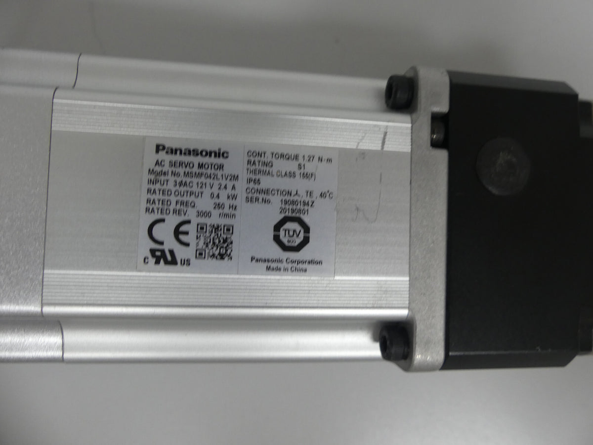 Panasonic AC Servo Motor MSMF042L1V2M + Getriebe PX60-L1-10-P2