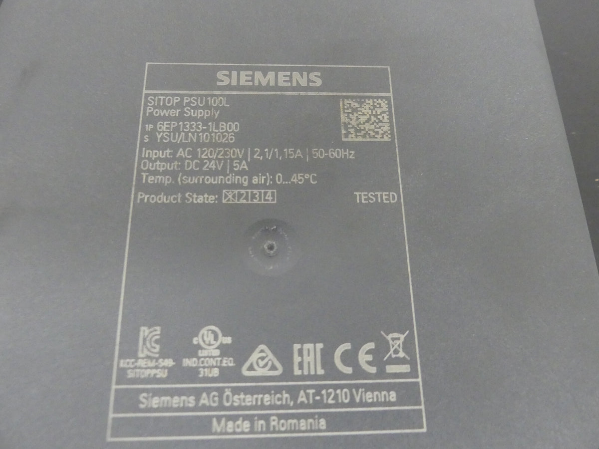 Siemens Sitop PSU 100L 6EP1333-1LB00