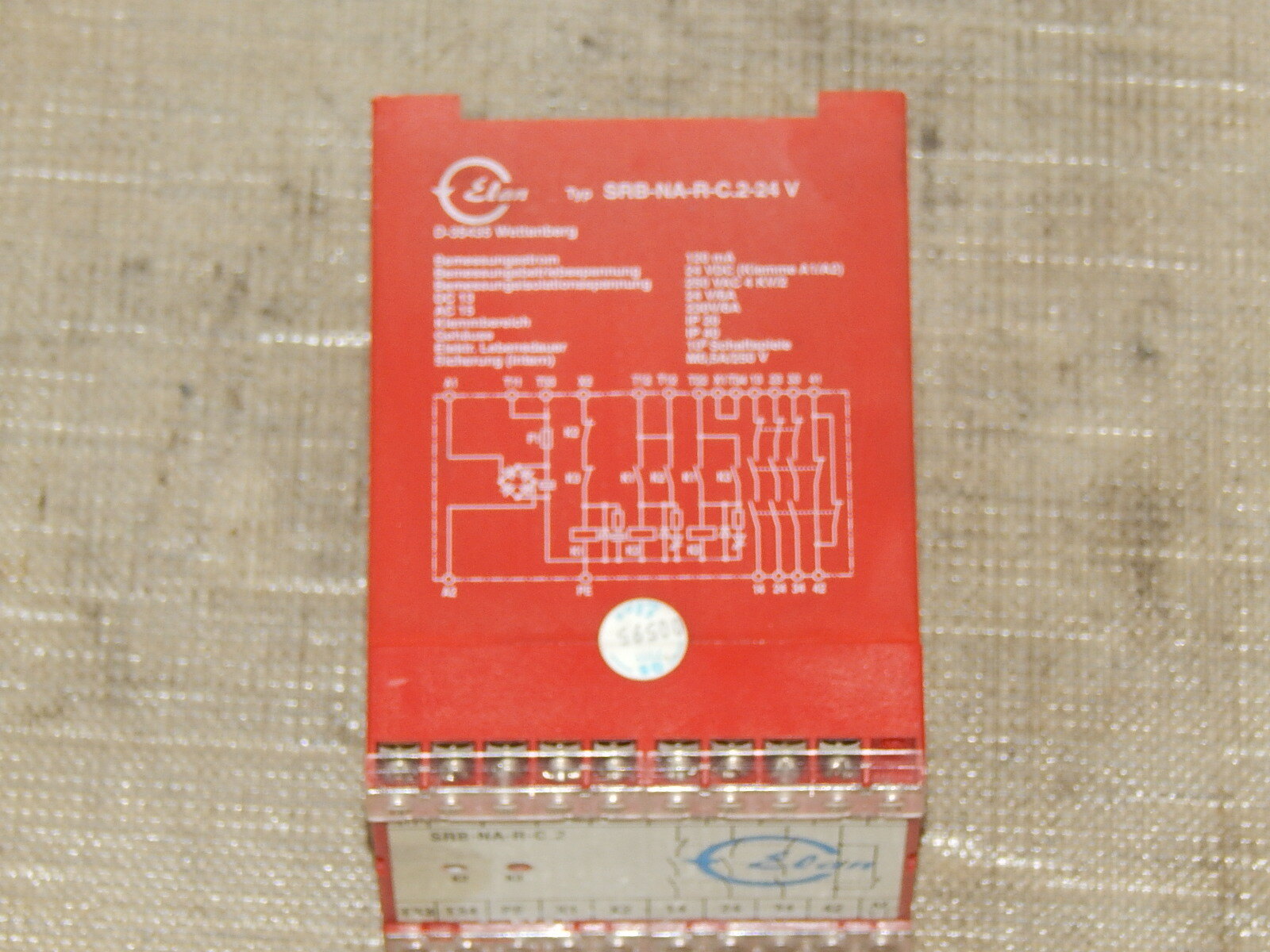  Elan Schmersal Sicherheitsrelais SRB-NA-R-C.2-24 V  s.Bilder