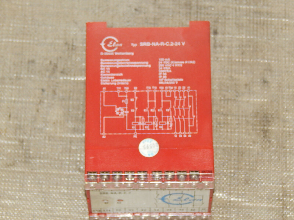  Elan Schmersal Sicherheitsrelais SRB-NA-R-C.2-24 V  s.Bilder