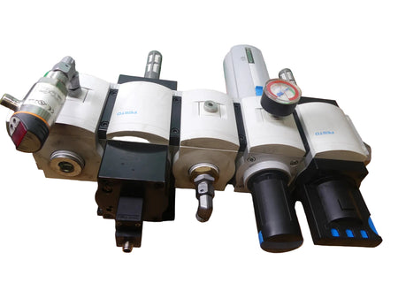 FESTO MS9-EM-1-VS+LFR-1-D6-C-U-M-A4+FRM-1-A4+SV-1-C-10V24P+FRM-1-A4 s.Bilder