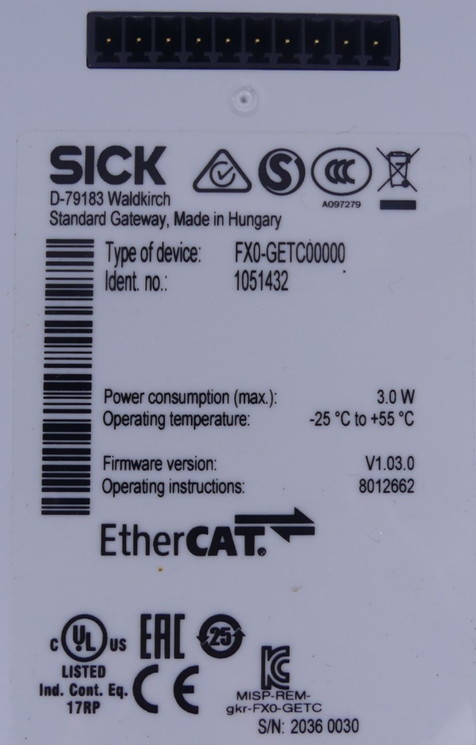 SICK FX0-GETC00000 Sicherheitssteuerung