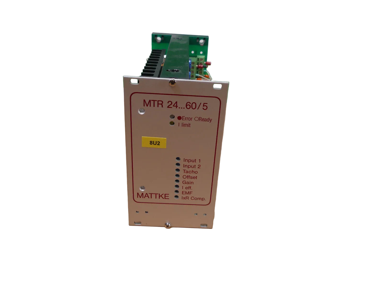 MATTKE  Mtr 24-60/5  Kontrolle Platte