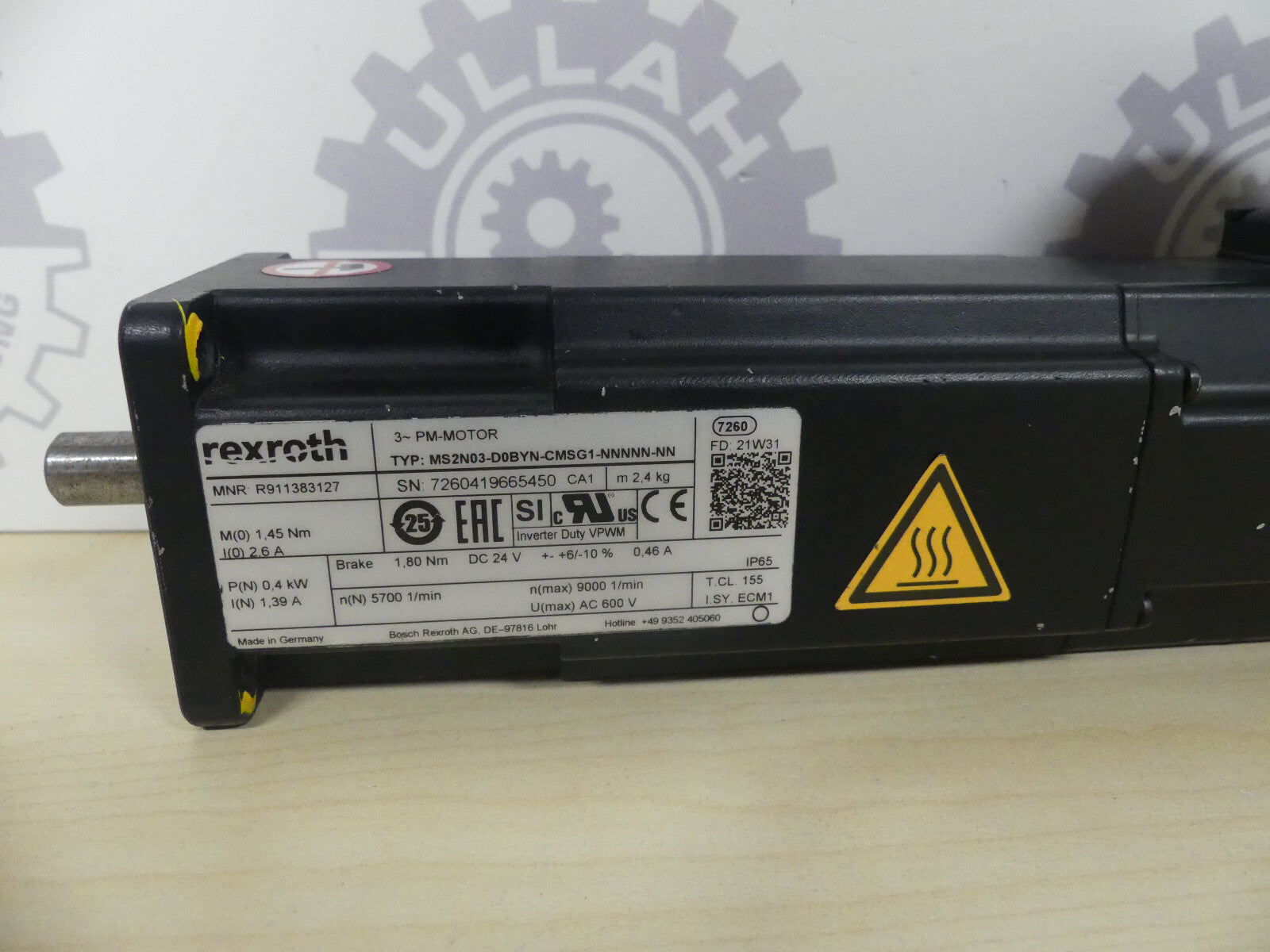 REXROTH MS2N03-D0BYN-CMSG1-NNNNN-NN