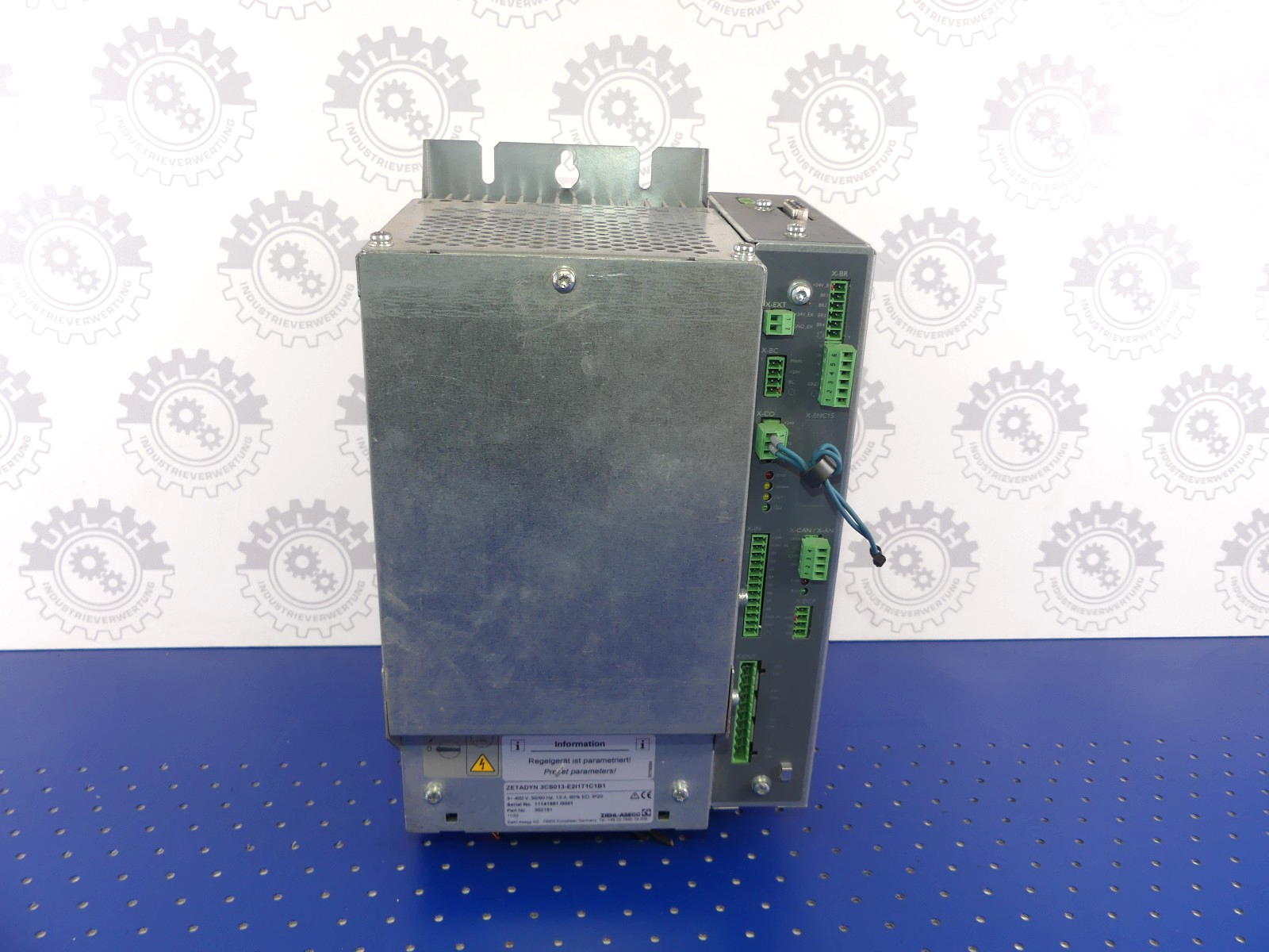 ZIEHL-ABRGG ZETADYN 3CS013-E2I1T1C1B1 Frequenzumrichter