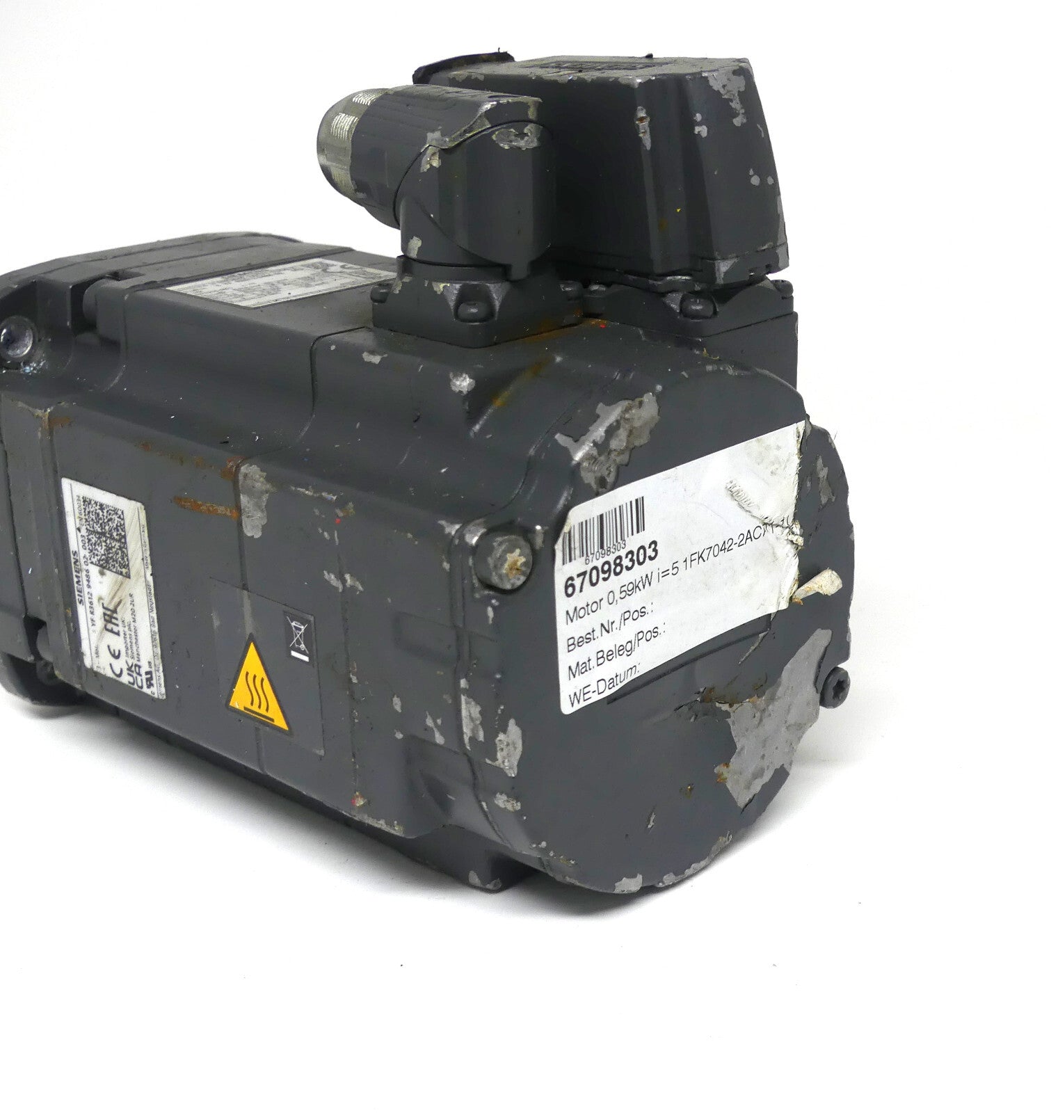 SIEMENS 1FK7042-2AC71-1UG0-Z   (beschädigt,s.Blider)