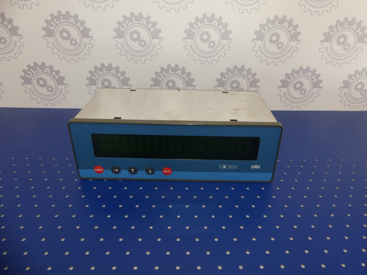 Pilz PX 200 Textanzeige PX 200-20 FL INT / 24 V Leicht Beschädigt