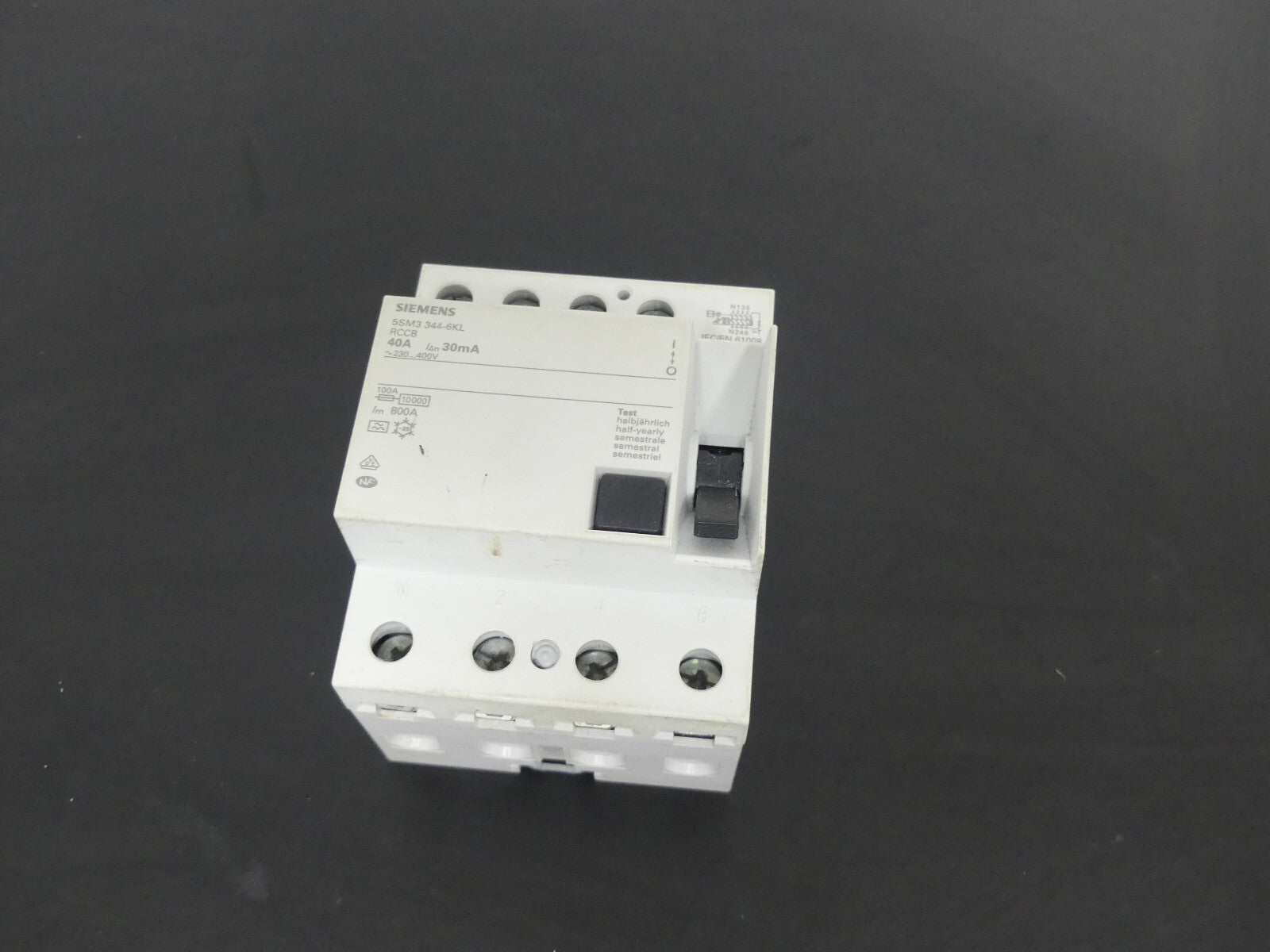 SIEMENS 5SM3 344-6KL RCCB used