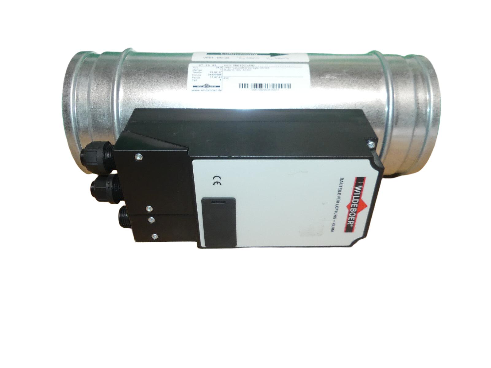 WILDEBOER Volumenstromregler AFPR9012  VRE1-DN125 Neuer, unbenutzter