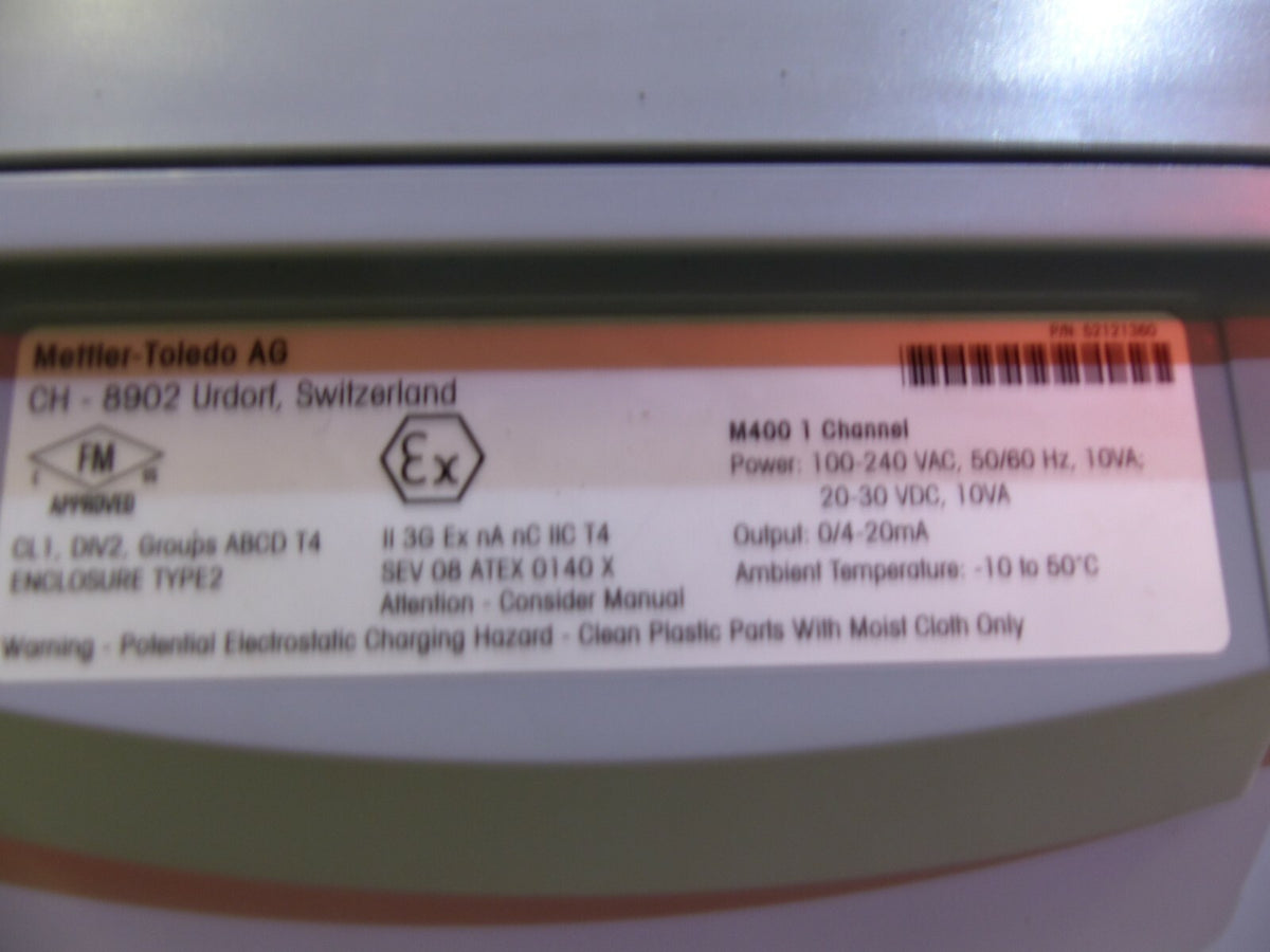 Mettler Toledo M400 s.Bilder