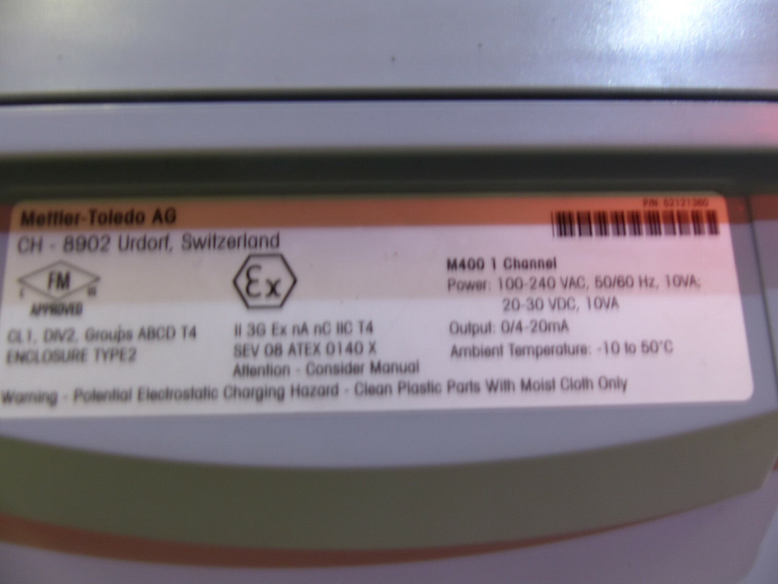 Mettler Toledo M400 s.Bilder