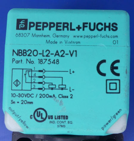 Pepperl+Fuchs NBB20-L2-A2-V1 187548