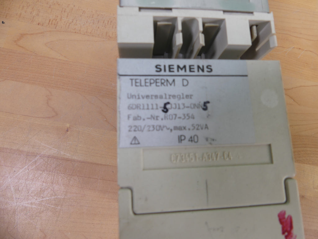 Siemens Universalregler 6DR1111-5JJ13-0NN5 s.Bilder