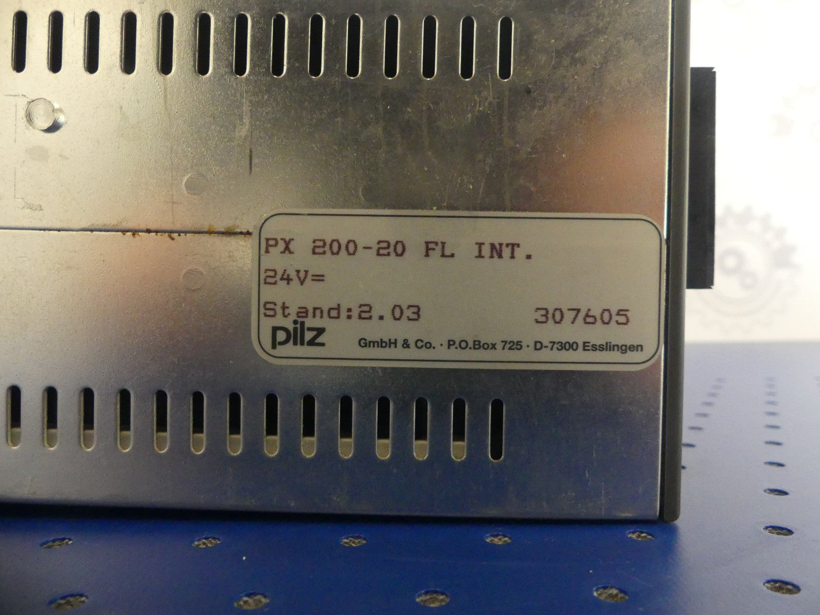 Pilz PX 200 Textanzeige PX 200-20 FL INT / 24 V Leicht Beschädigt