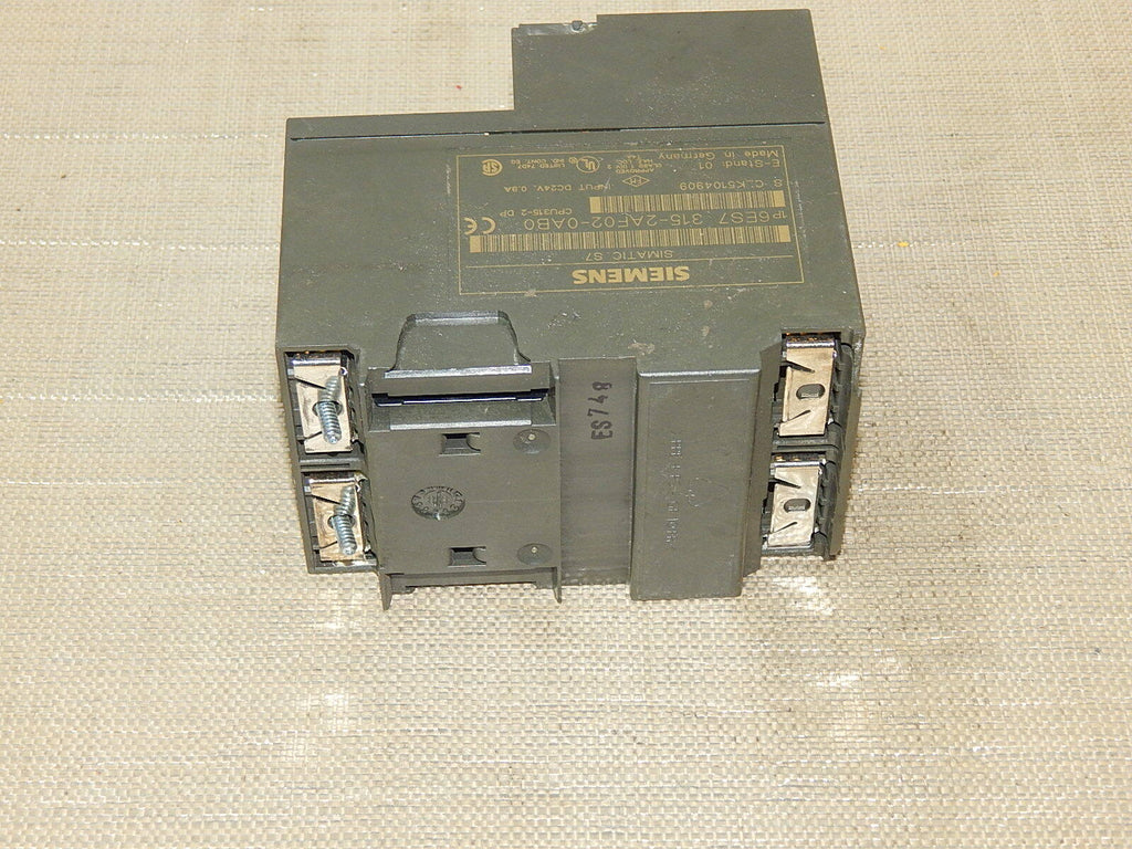 SIEMENS SIMATIC S7 /  6ES7 315-2AF02-0AB0 Ecke gebrochen s.Bilder