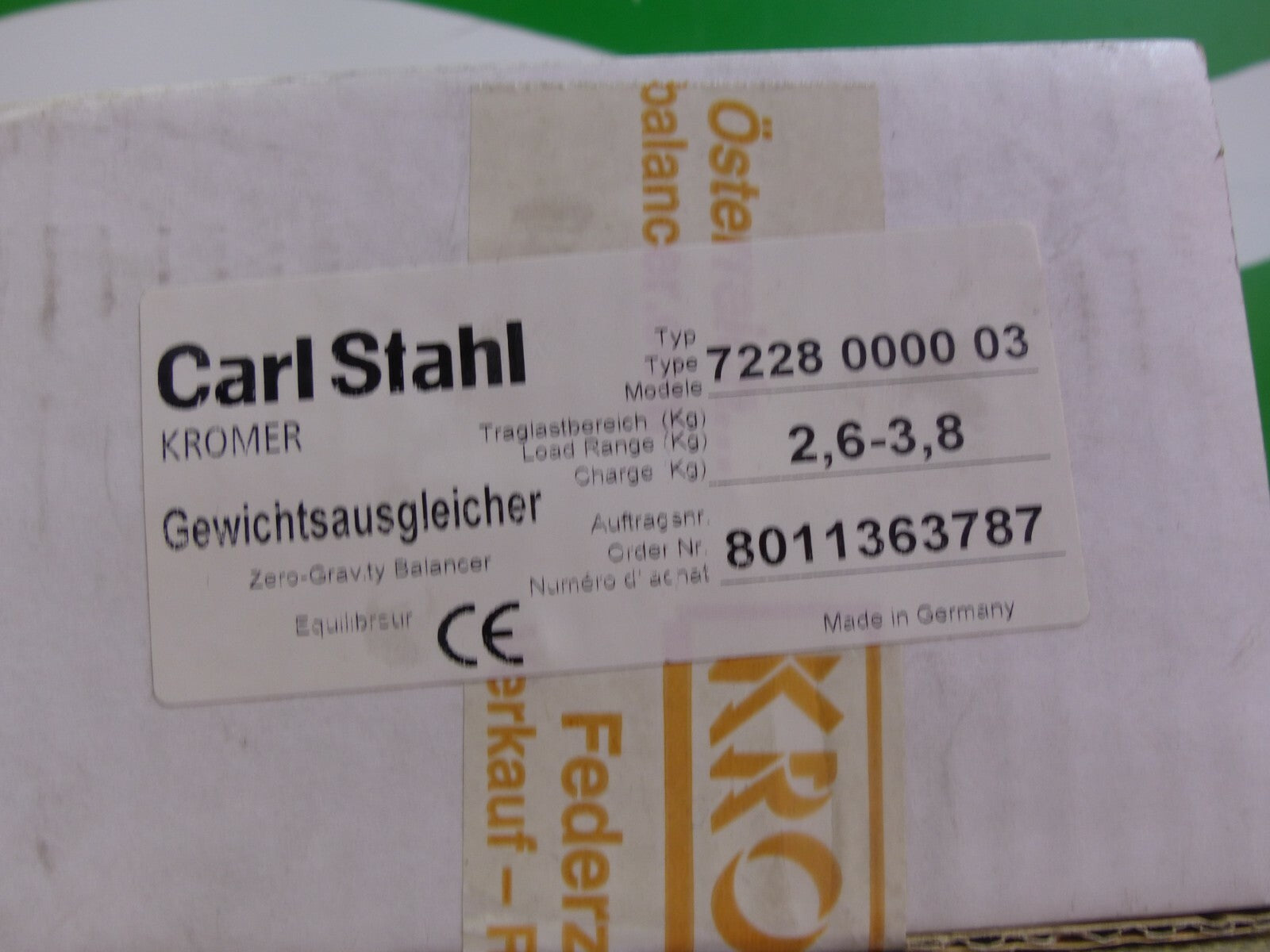 Carl Stahl Kromer 7228 0000 03 2,6-3,8 KG