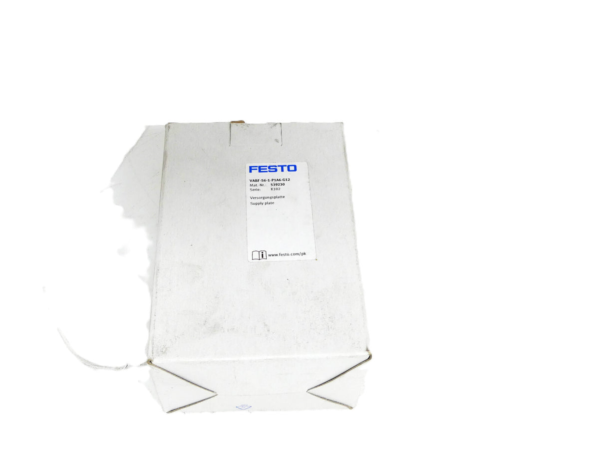 FESTO VABF-S6-1-P1A6-G12 Versorgungsplatte 539230