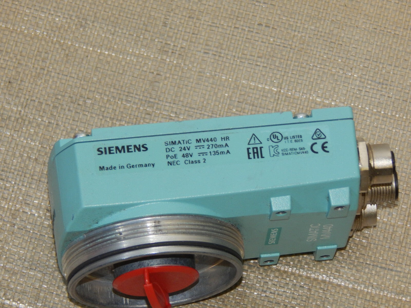  Siemens 6GF3440-1GE10 Simatic MV440 HR Barcodeleser Grundeinheit  E.05 s.Bilder
