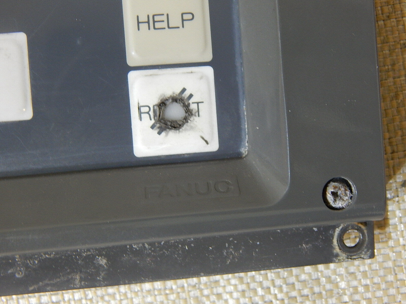  Fanuc Tastatur Einheit A02B-0210-C120 / Ma,  Used