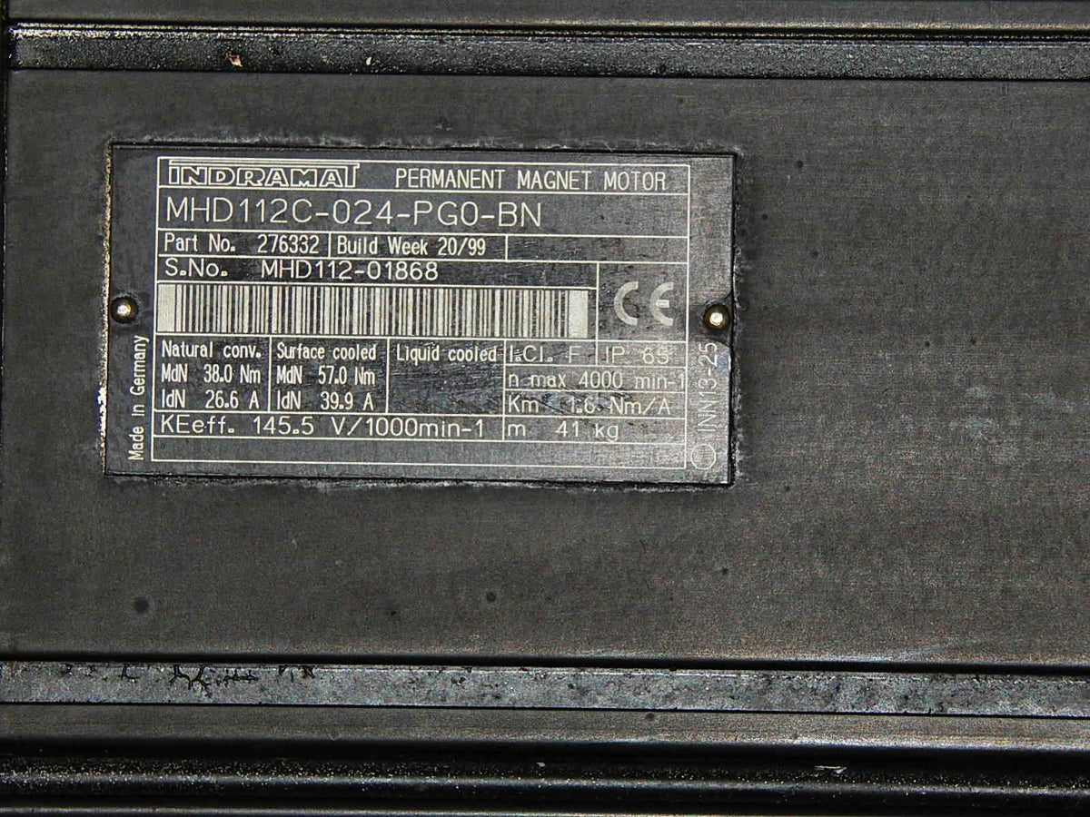 REXROTH INDRAMAT  MHD112C-024-PG0-BN