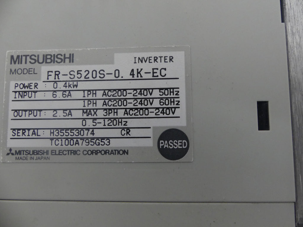 Mitsubishi FR-S520S-0.4K-EC beschädigt