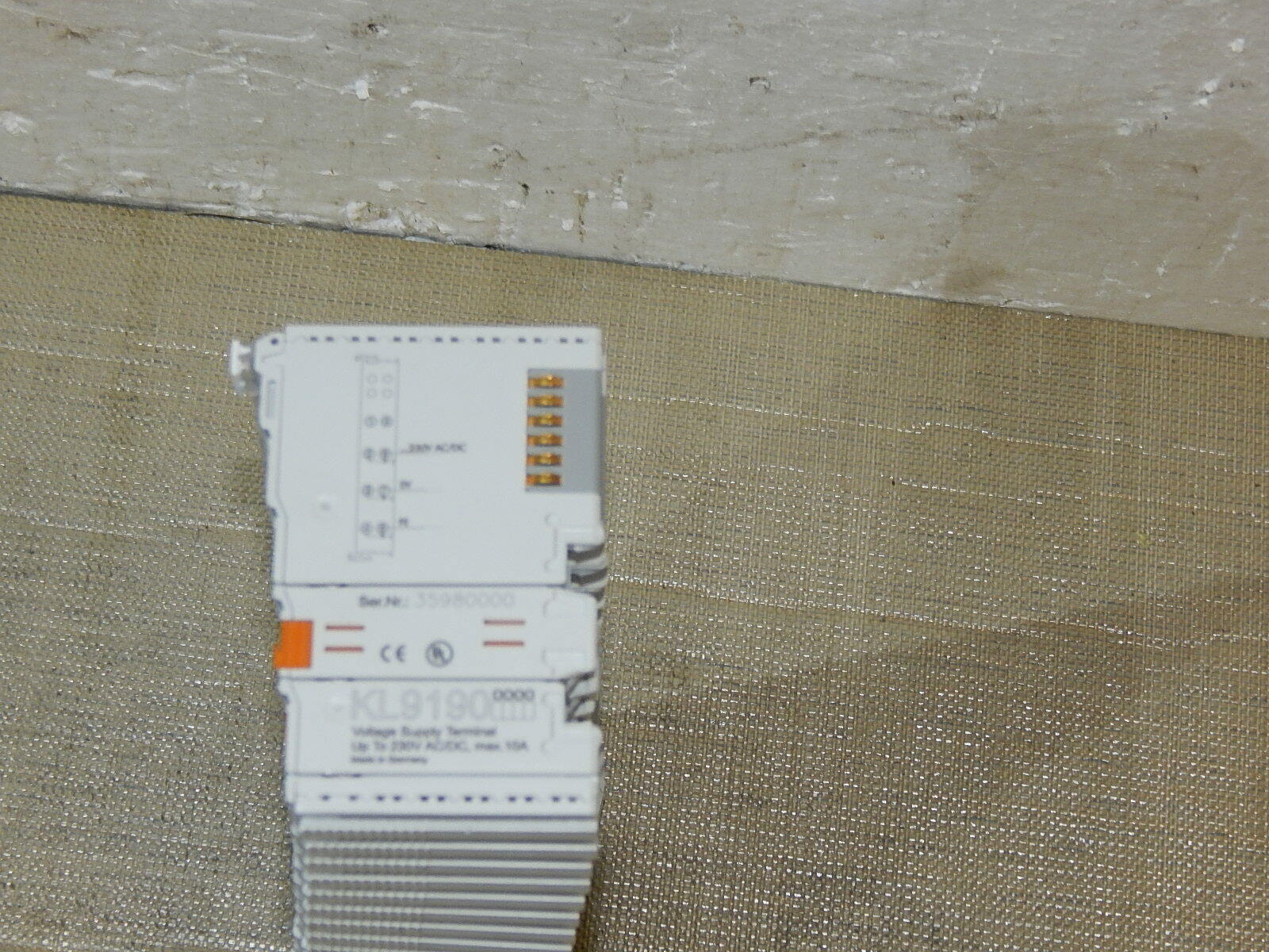 26x Beckhoff Potenzialeinspeiseklemme KL9190