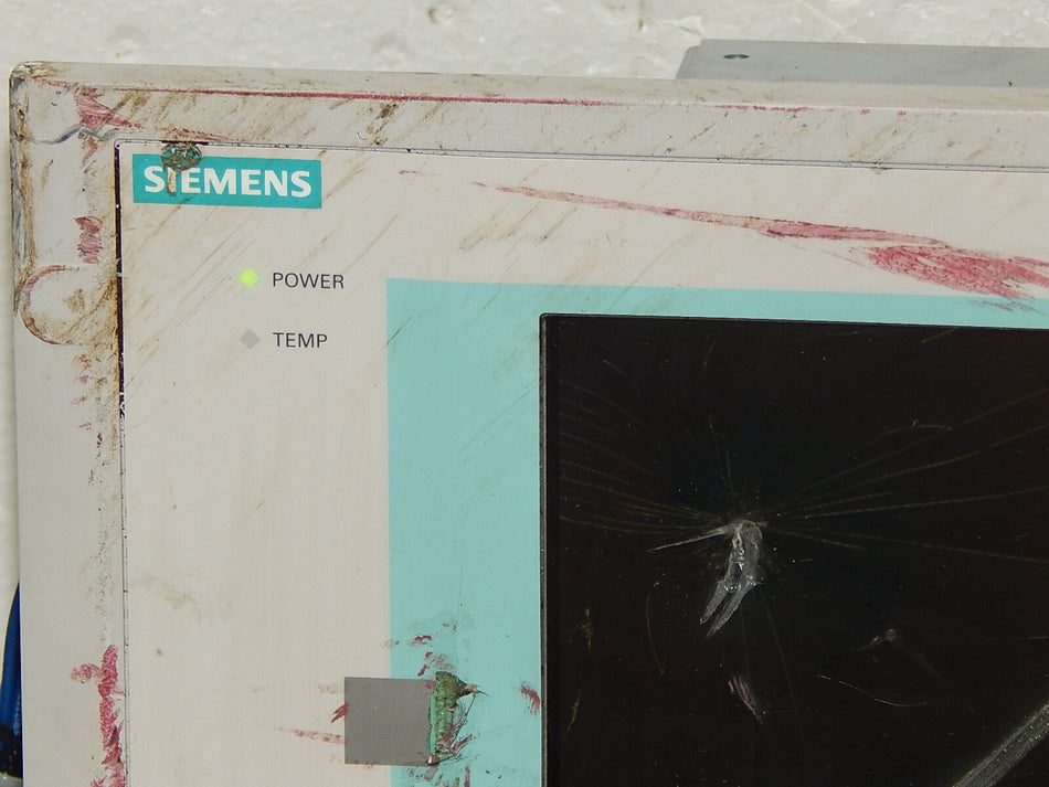 Siemens Simatic Panel PC 677B (AC) 15 Touch A5E02486984 Bildschirm gebrochen