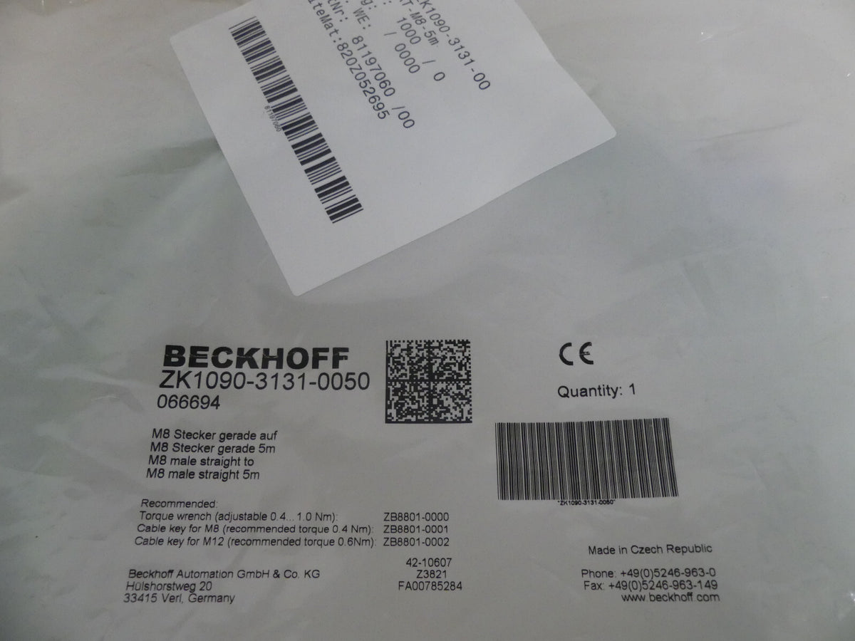 BECKHOFF ZK1090-3131-0050