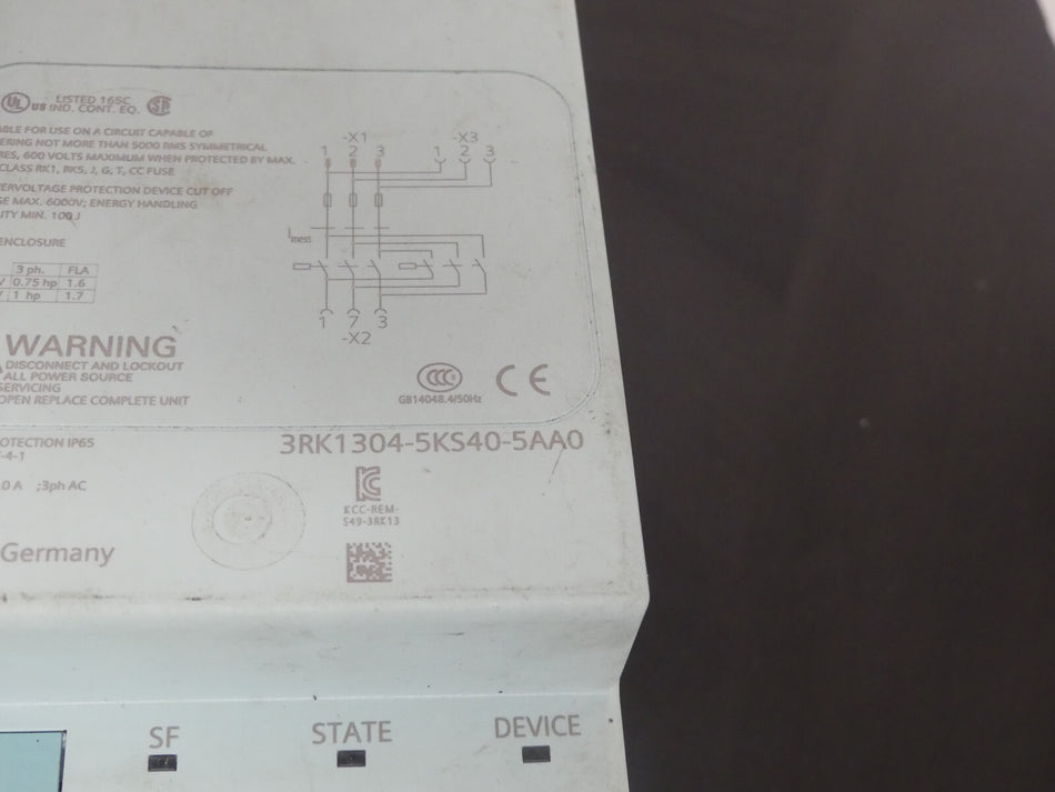 Siemens 3RK1304-5KS40-5AA0 3RK13045KS405AA0
